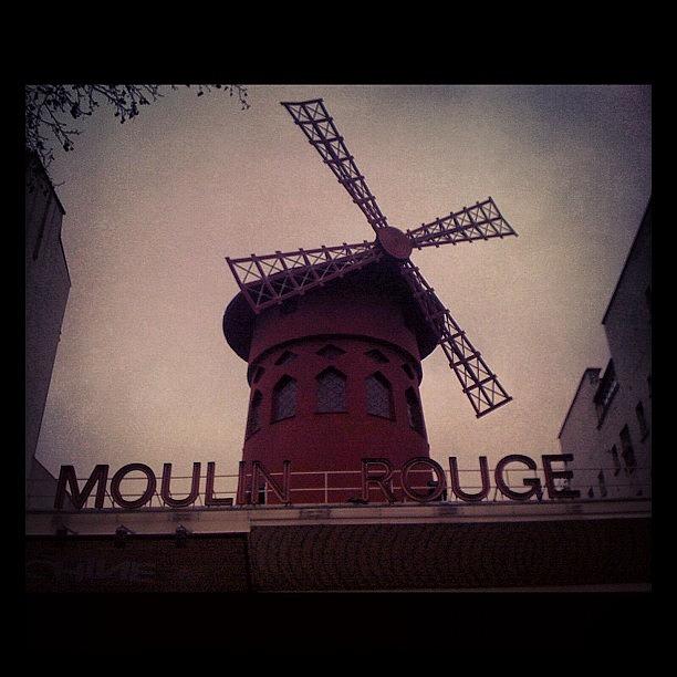 Paris Photograph - Moulin Rouge by Alison Williams
