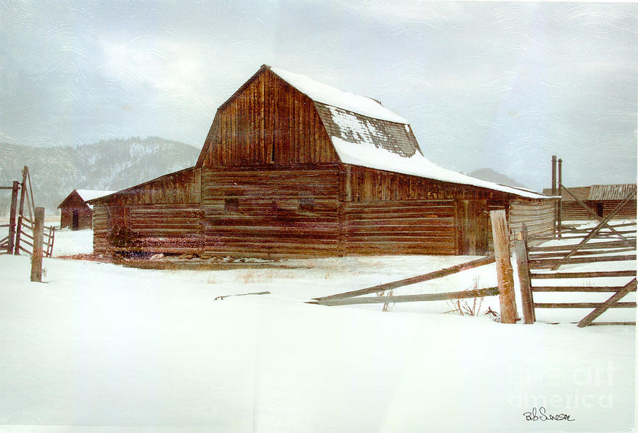 Moulton Barn Photograph by Bob Senesac