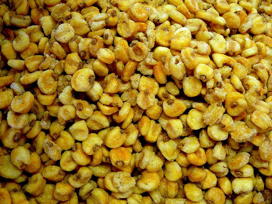Mound of Corn Nuts Photograph by Jeff Lowe