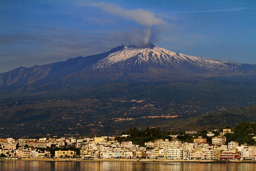 Mount Etna Photograph by David Smith