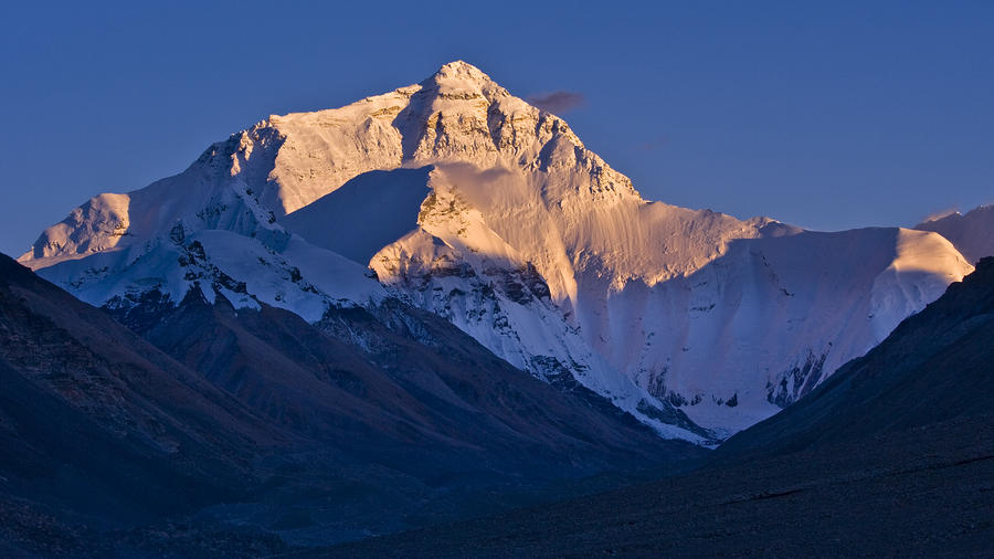 Mount Everest At Dusk by Hitendra SINKAR