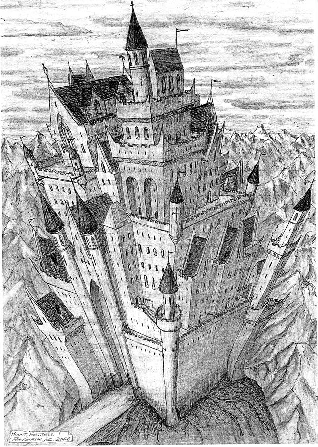 Castle Drawing Sketch, castle princess, building, world, middle Ages png |  PNGWing