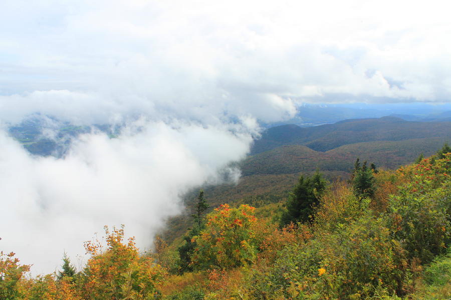 Mount Greylock Summit Clouds Photograph