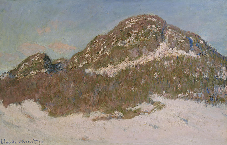 Claude Monet Painting - Mount Kolsaas in Sunlight by Claude Monet