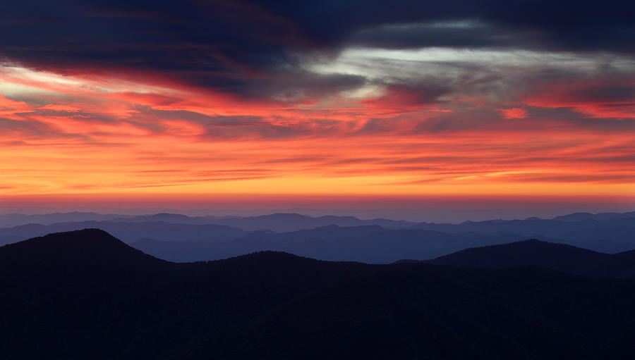 Mount Mitchell Sunset Photograph by Pierre Leclerc Photography
