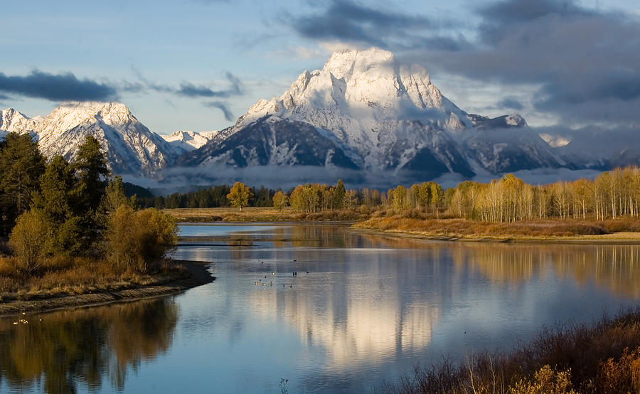 Mount Moran Photograph by Steve Wygant | Fine Art America