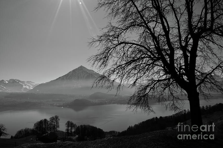 Mountain Photograph - Mount Niesen by Bruno Santoro
