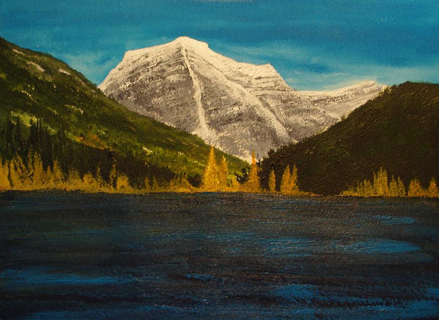 Mount Robson Alberta Painting by Desmond Raymond