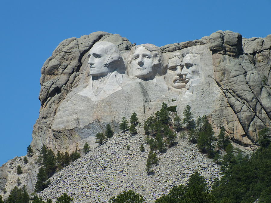 Mount Rushmore From A Different View Photograph by Joseph Hendrix