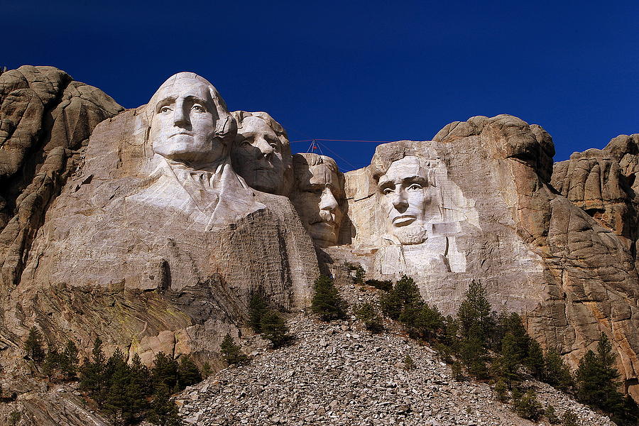 Mount Rushmore National Monument Photograph by Paul Svensen