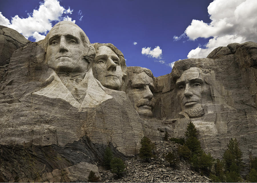 Mount Rushmore  Photograph by Paul Plaine