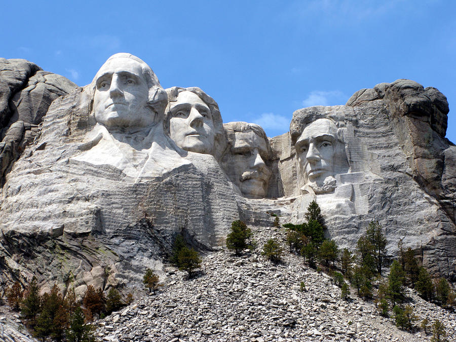 Mount Rushmore USA Photograph by Olivier Le Queinec