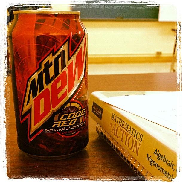 Math Photograph - Mountain Dew And Math...perfect Combo by Steph Randall