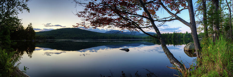 Mountain Lake Photograph by Nick  Shirghio