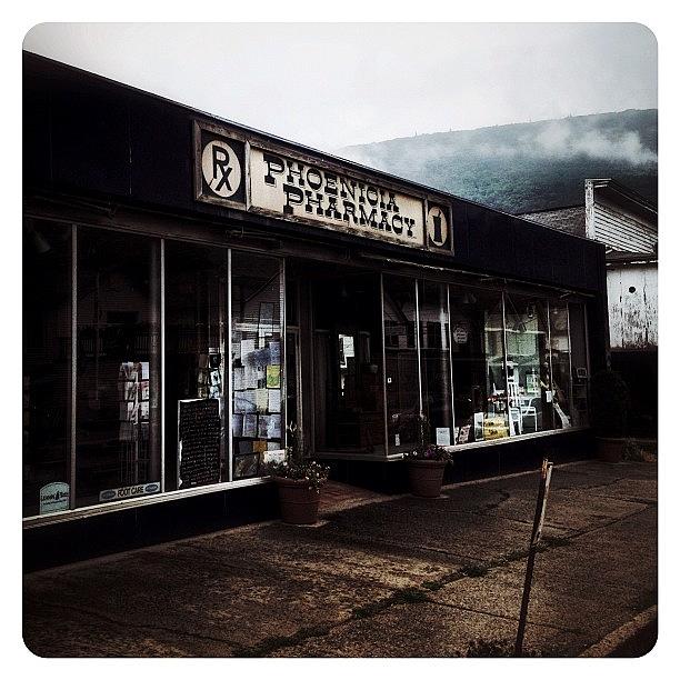 Typography Photograph - Mountain Pharmacy by Natasha Marco