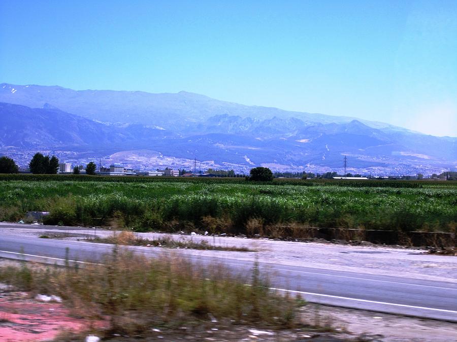 Mountain Range Towards Granada Spain Photograph by John Shiron
