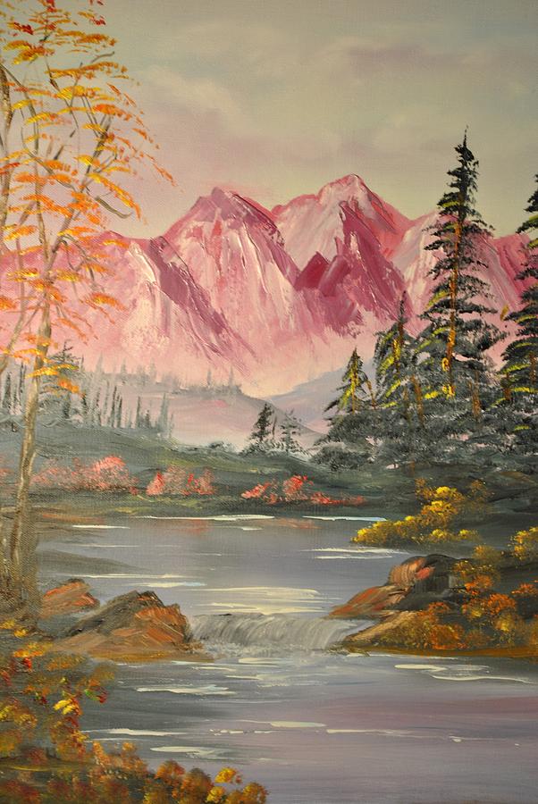 Mountain Retreat Painting by James Higgins