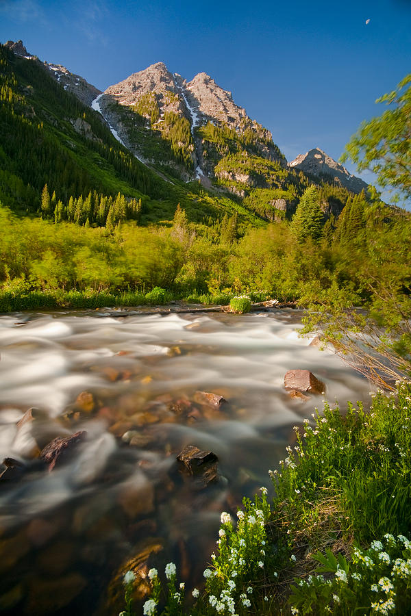 Mountain River Morning Photograph by Ryan Heffron