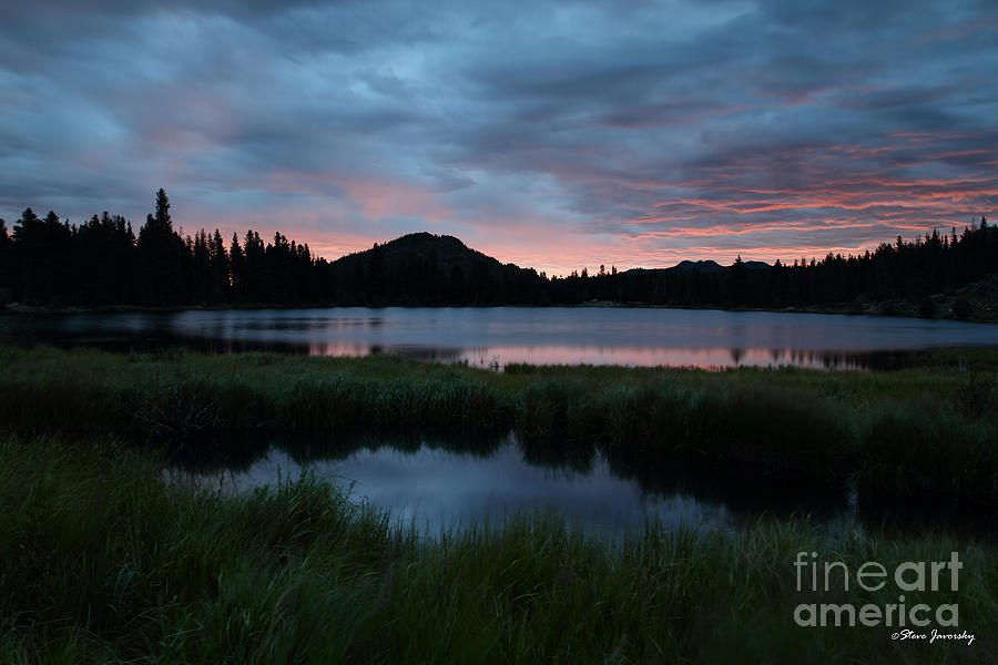 Mountain Sunrise RMNP Photograph by Steve Javorsky