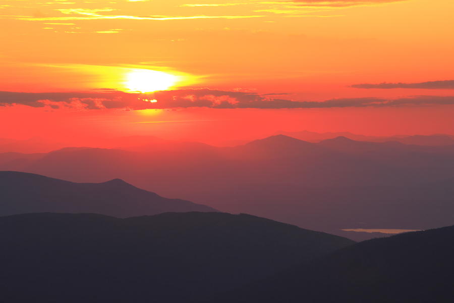 Mountain Sunset Photograph