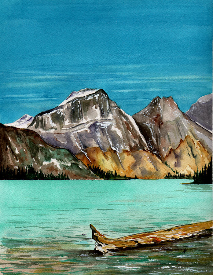 Mountains Impress Me Painting by Brenda Owen