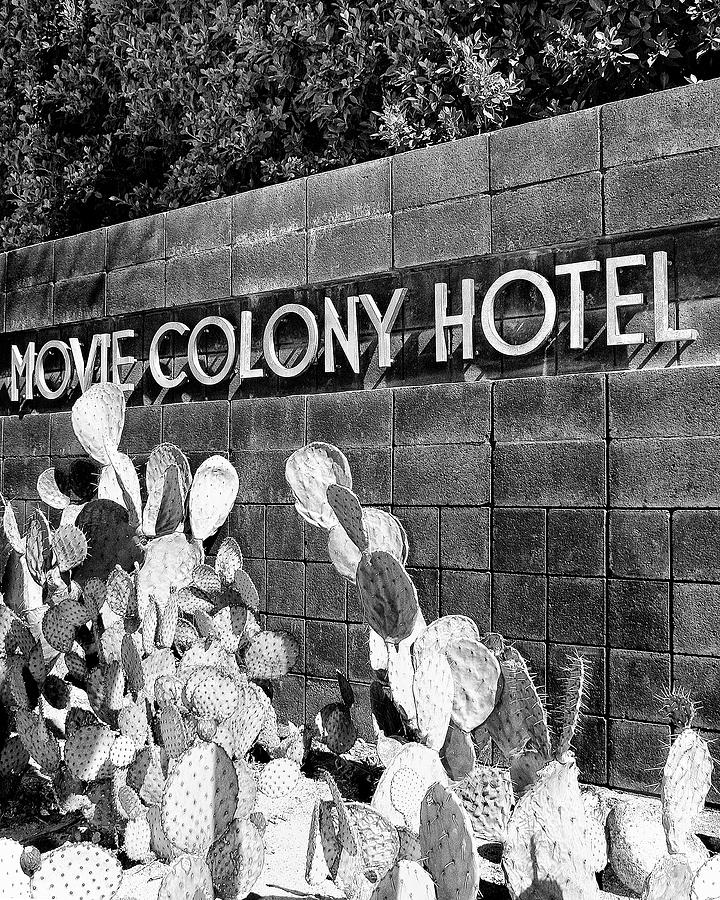 COLONY ONE The Movie Colony Photograph by William Dey