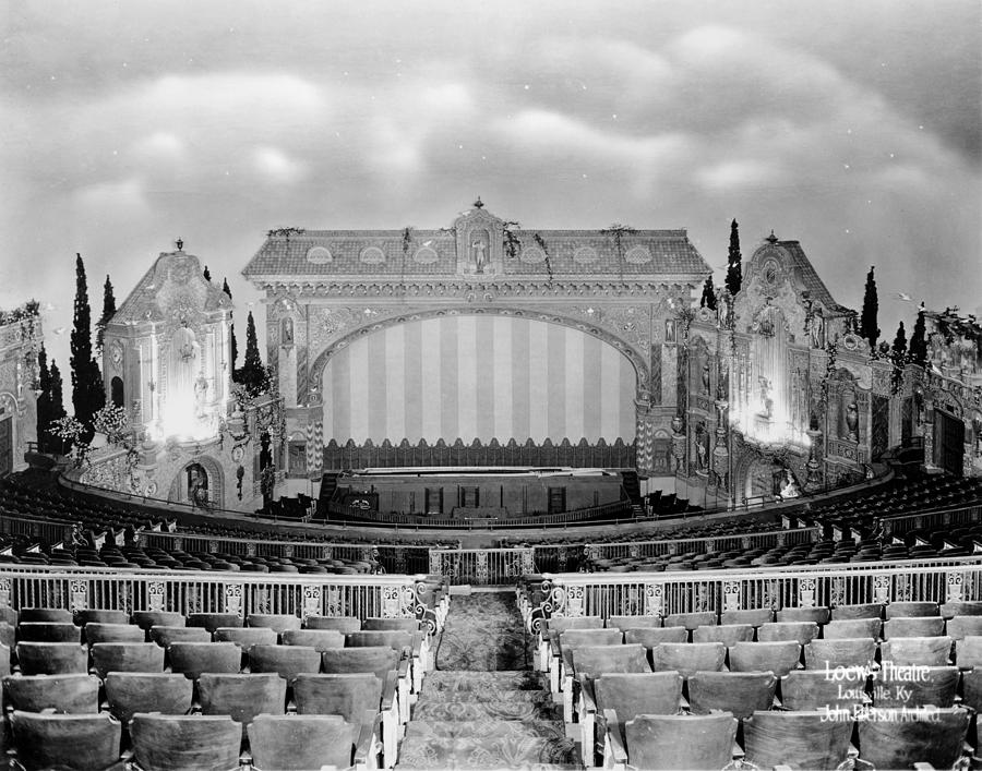 Architecture Photograph - Movie Theaters, Loews Theatre, View by Everett
