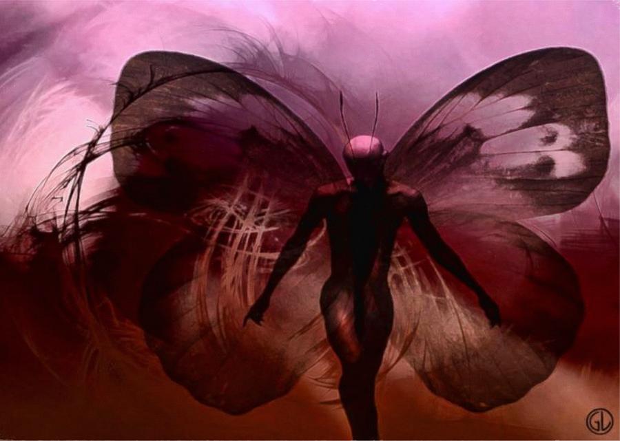 Mr Butterfly Digital Art by Gun Legler
