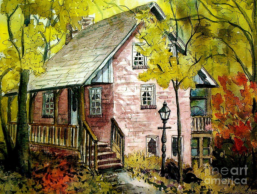 Mrs. Henrys Home 2 Painting by Gretchen Allen