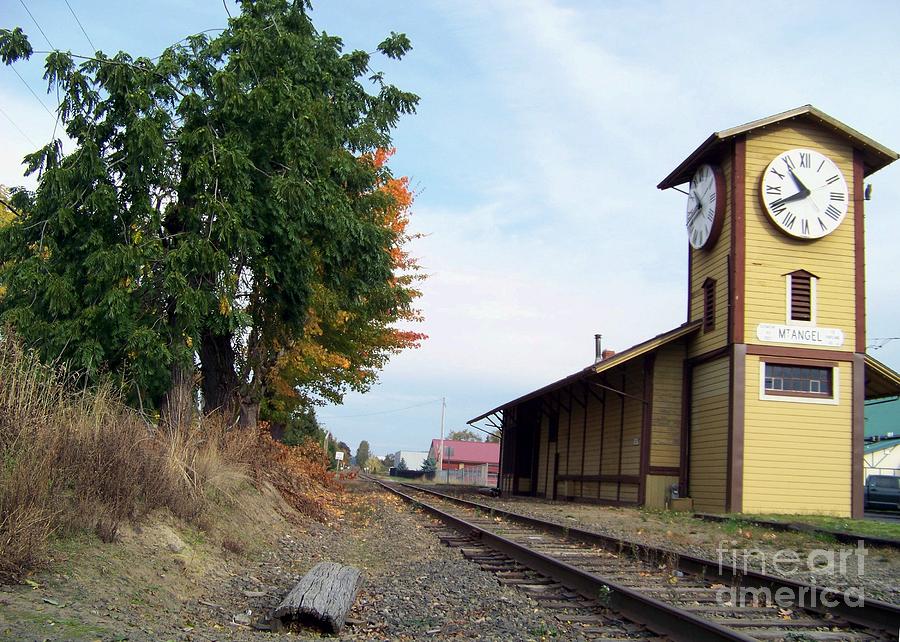 Mt. Angel Depot Photograph by Charles Robinson