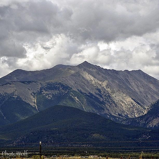 14er Photograph - Mt. Antero In Chaffee County Colorado by Wolf Stumpf