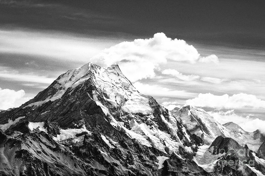 Mt Cook Photograph by Rick Bragan - Fine Art America