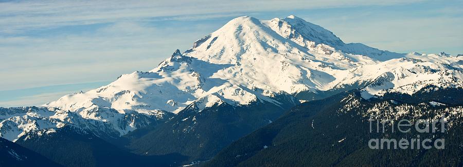 Mt Rainier centerfold Photograph by Frank Larkin