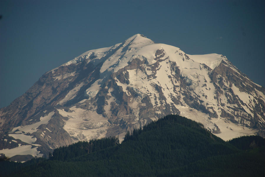 Mt Rainier Photograph by Michael Merry
