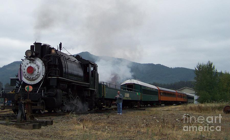 Mt. Rainier Railroad Photograph by Charles Robinson