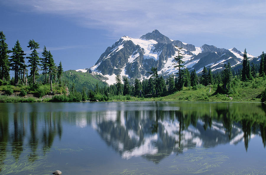 Mt Shuksan Northern Cascade Mountains Photograph by Tim Fitzharris