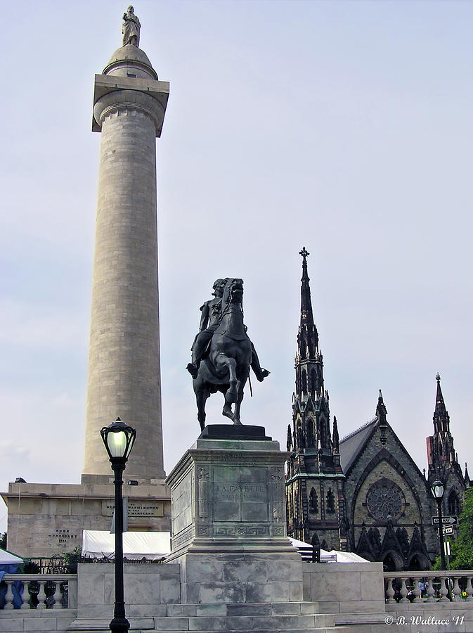 Mt. Vernon Landmarks Photograph by Brian Wallace