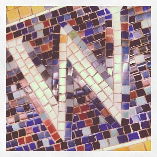 Brooklyn Photograph - #mta #subway #tile #mosaic #brooklyn by Matt Mcgee