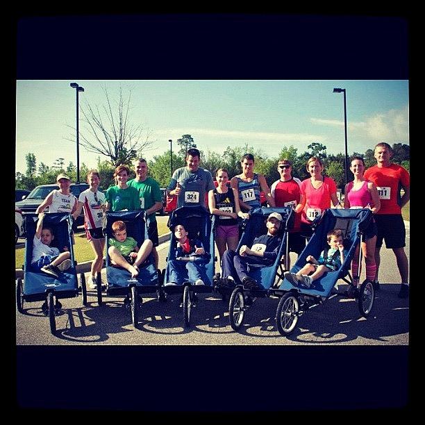 Mtt Ainsleys Angels Running With Team Photograph by MyTEAM TRIUMPH Wisconsin Chapter