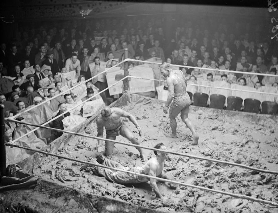 Mud Wrestling Match Photograph By Express