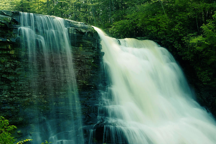 Muddy Creek Falls Photograph by Mike Flynn