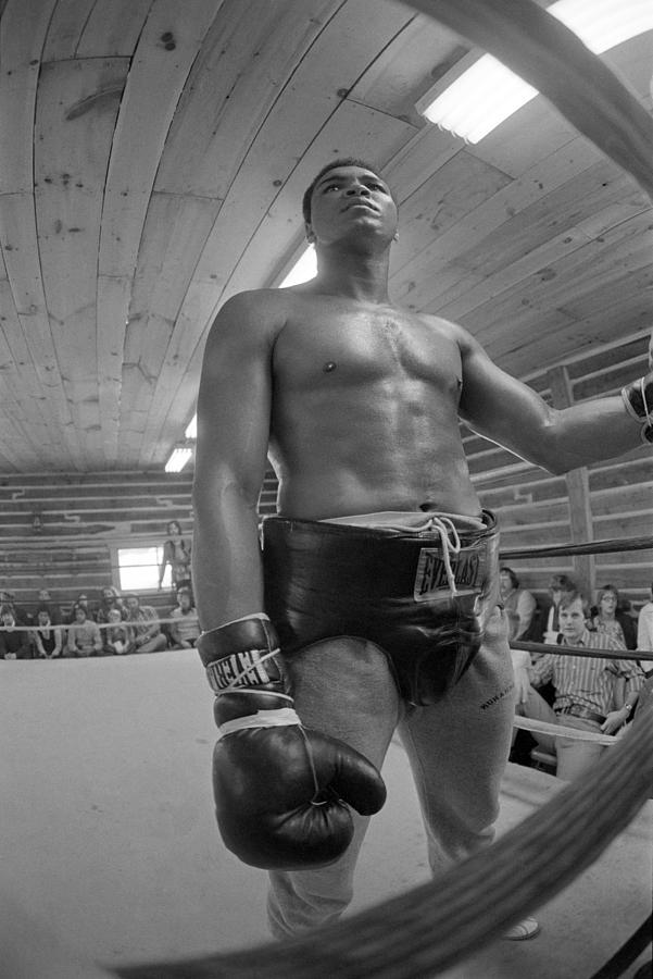Muhammad Ali Big Belt Photograph by Jan W Faul
