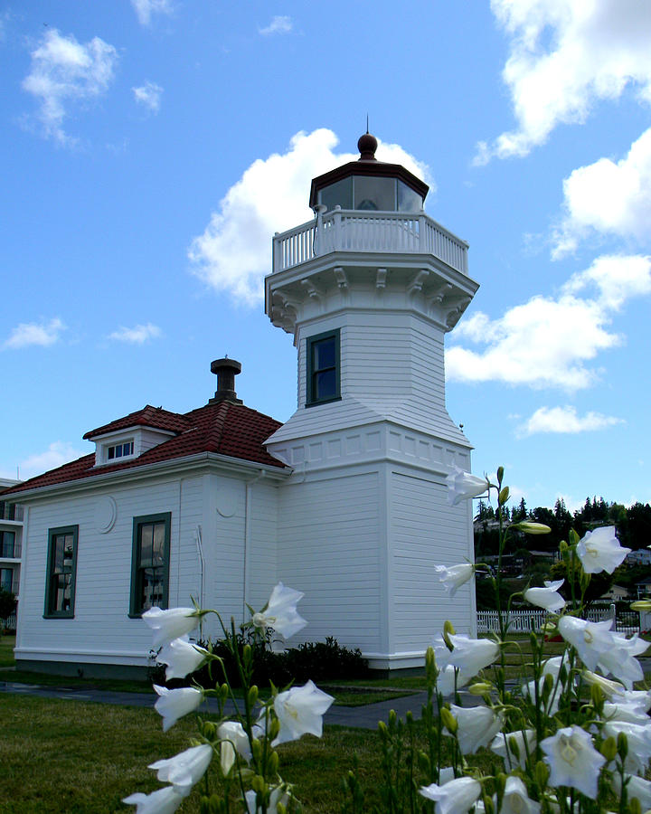 Mukilteo Lighthouse Landscaping Photograph by Mark J Seefeldt
