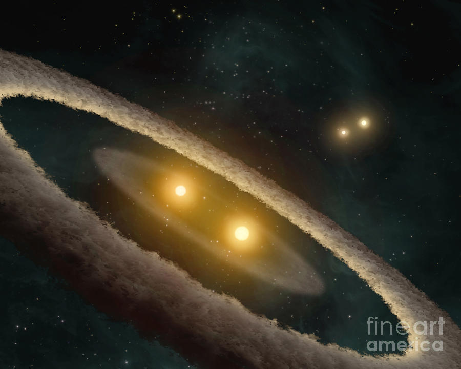 Multiple Star System Photograph by Nasa
