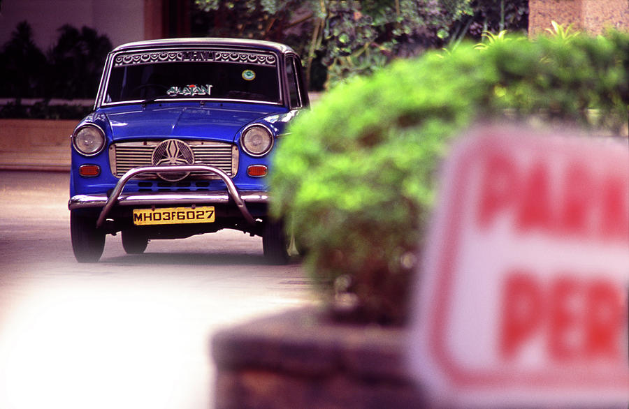 Mumbai Taxi Photograph by Richard Piper