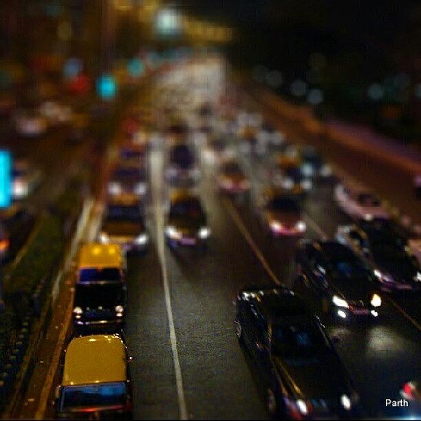 Mumbai Photograph - Mumbai Traffic  by Parth Patel