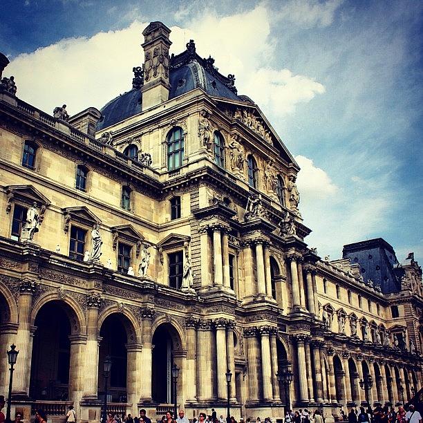 Paris Photograph - Musée Du #louvre. #paris #france by Jen Hernandez