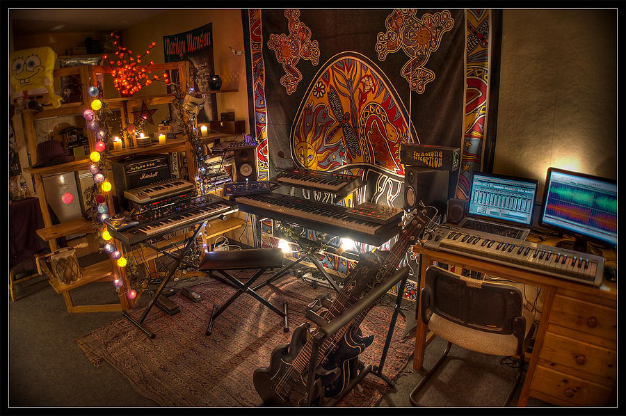 Inspirational Photograph - Music Studio by Dany Lison