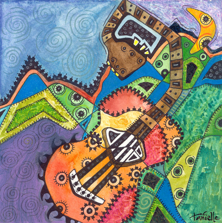Music to My Eyes Painting by Tanielle Childers