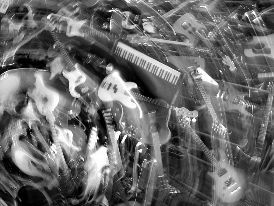 Musical Motion in Black and White Photograph by Mark J Seefeldt